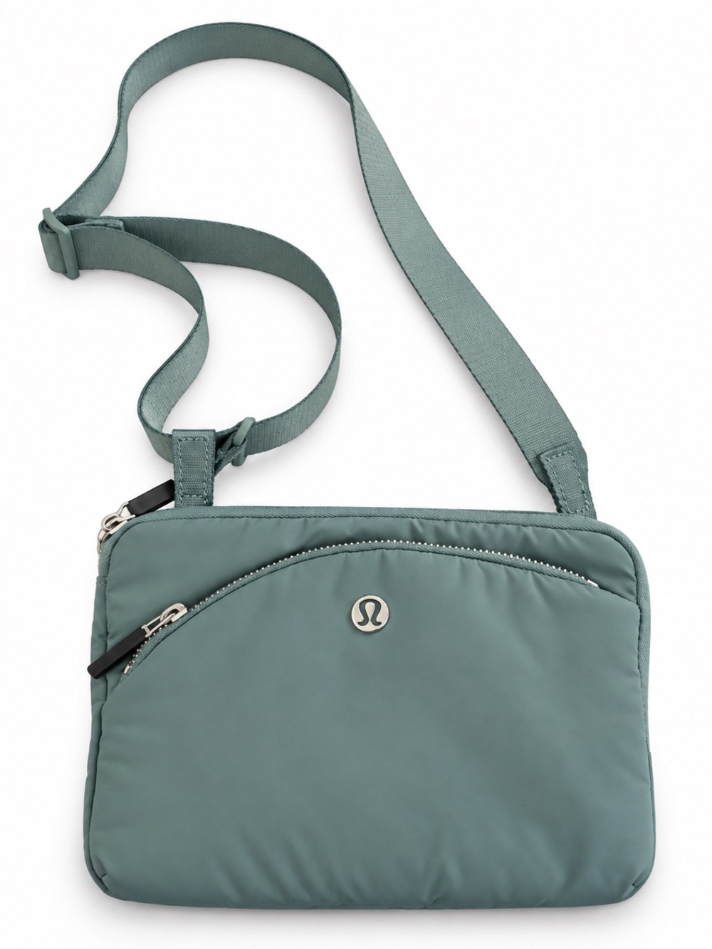 lululemon athletica Teal Green Crossbody Bag - Compact Everyday Sling